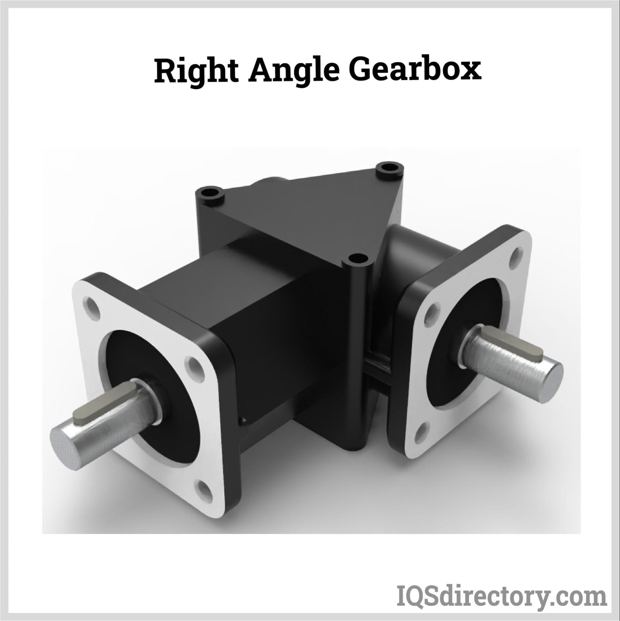 Right Angle Gearbox 90 Degree Hollow Shaft High-Quality Efficiency  Industries